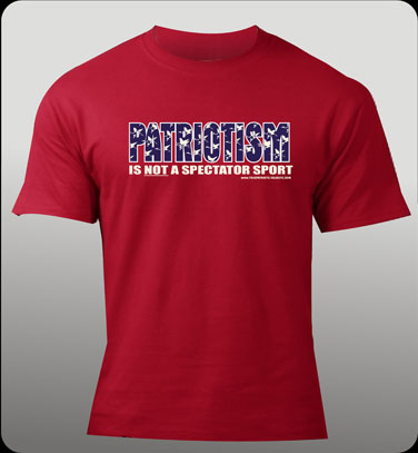 Patriot Graphics T-Shirt - Patriotism